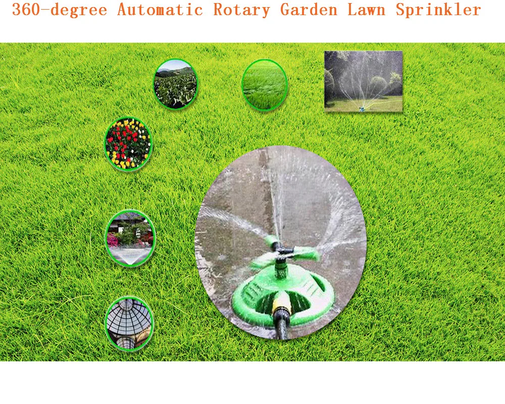 Полив для сада и теплицы вращение на 360 градусов|garden lawn sprinkler|lawn sprinklersspray irrigation |