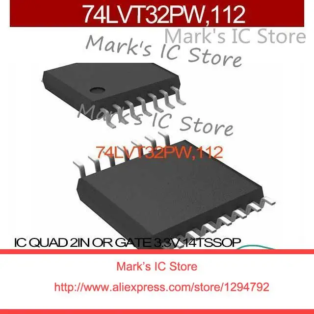 74LVT32PW 112 IC QUAD 2IN или GATE 3 V 14TSSOP 1 74LVT32 74LVT32P | Электронные компоненты и принадлежности