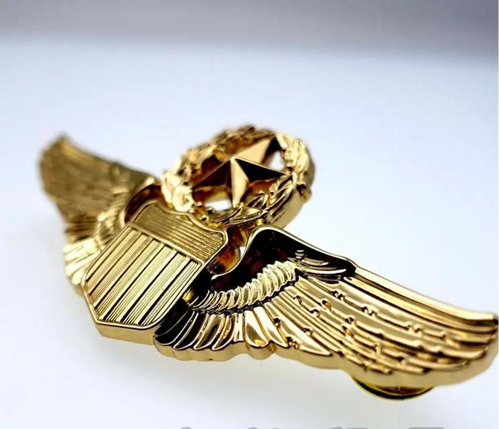 Вентилятор ВВС США металлический значок военный со званием XiongHui значки медали