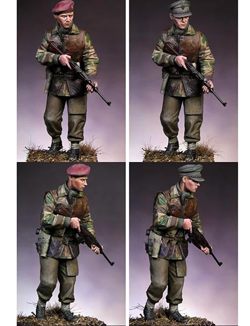 

Сборка Неокрашенная масштаб 1/16 Современная стоящая 120 мм историческая фигурка модель из Смолы миниатюрный комплект