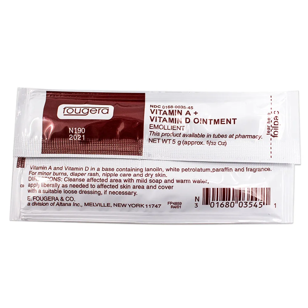 

Biomaser 50pcs Vitamin A D Ointment Cream Tattoo Aftercare Skin Repair For Tattoo Body Art Permanent Makeup Tattoo Accessories