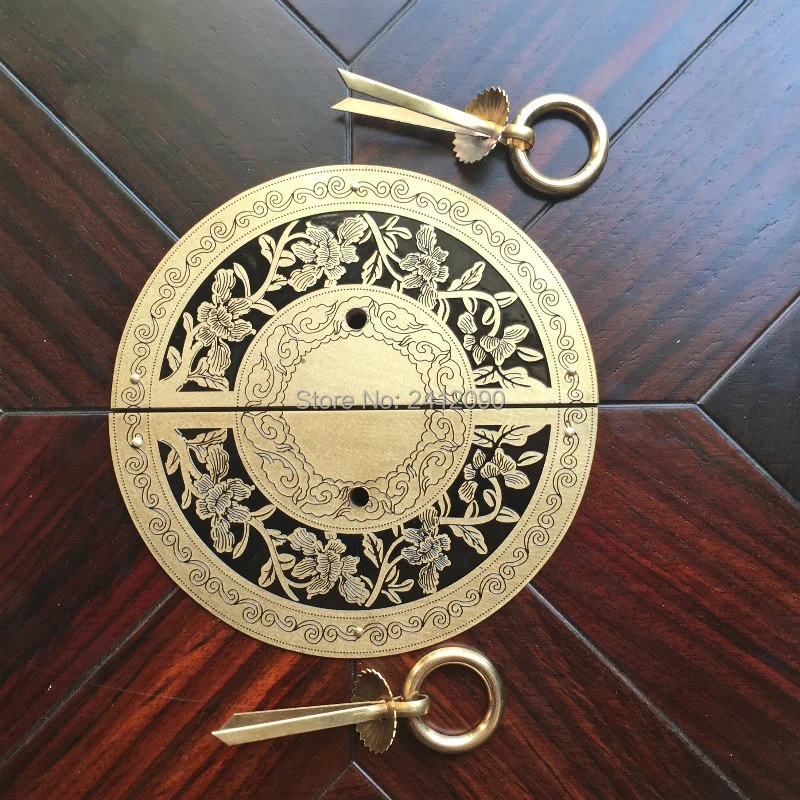 Китайская антикварная мебель фурнитура аксессуары латунные круглые винтажные