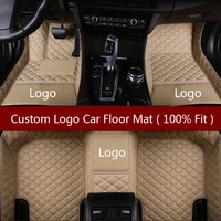 Flash mat Logo car floor mats for Tesla all models Model S Model X car styling accessories automobile foot covers foot mat