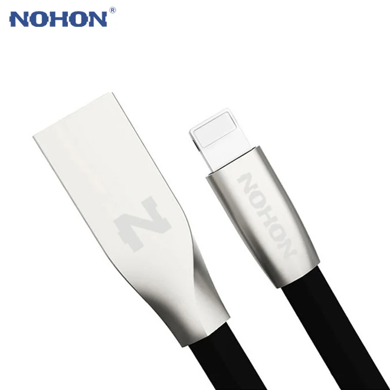 NOHON 8pin USB кабель для iOS 7 8 9 10 Appe iphone 6 6S Plus 5 5S SE iPad iPod мобильный телефон быстрое