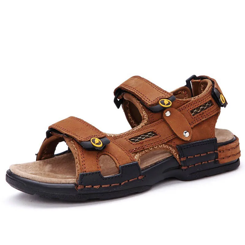 2017 Kids sandals summer new style children's casual shoes boys leather comfort sandal boy high quality beach | Детская одежда и