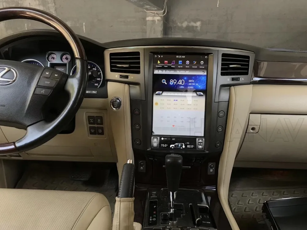 Tesla styel 13," вертикальный экран Android 8,1 автомобильный dvd-плеер gps навигация для Lexus LX570 2007- Авто Радио Стерео головное устройство