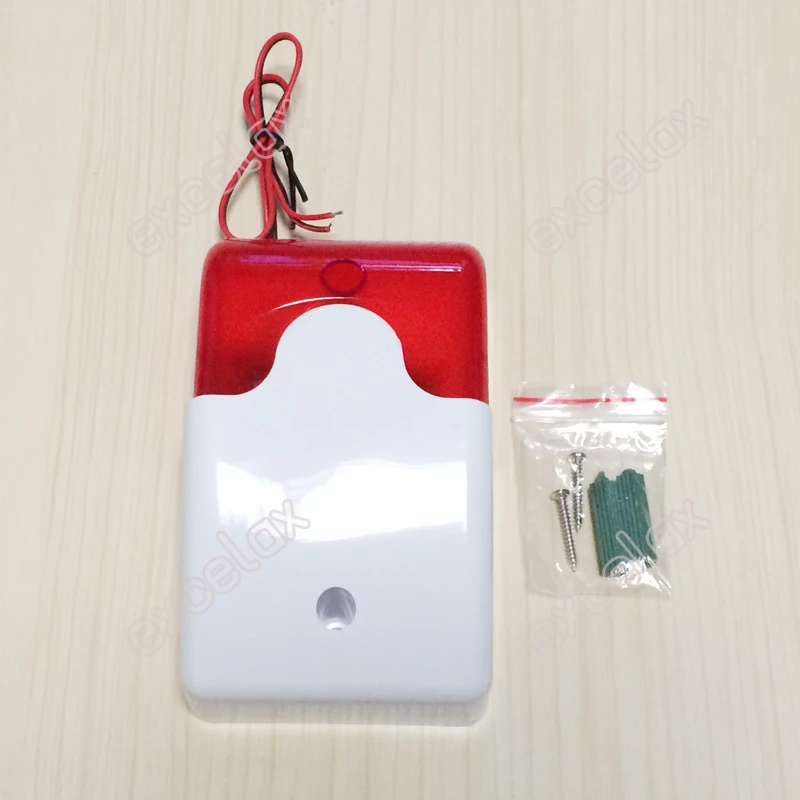 Модуля радиоуправления мини проводной безопасности звук светильник стробовая