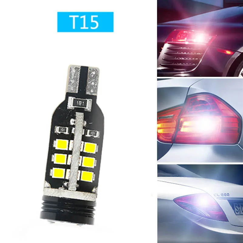 Ownsun Error Free T15 Socket 360 Degrees Projector Lens LED Backup Reverse light R5 Chips Replacement Bulb For Ford Mendeo 07-10 |