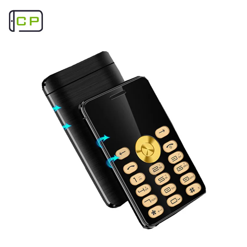 Оригинальный mparty C555B эксклюзивная мини телефон металлический корпус набиратель