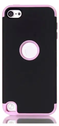 17 Мраморный Деревянный чехол с узором для iPod touch 5 touch 6 усиленный ударопрочный корпус трёхслойная сверхмощная гибридная резиновая броня жесткий чехол - Цвет: 17