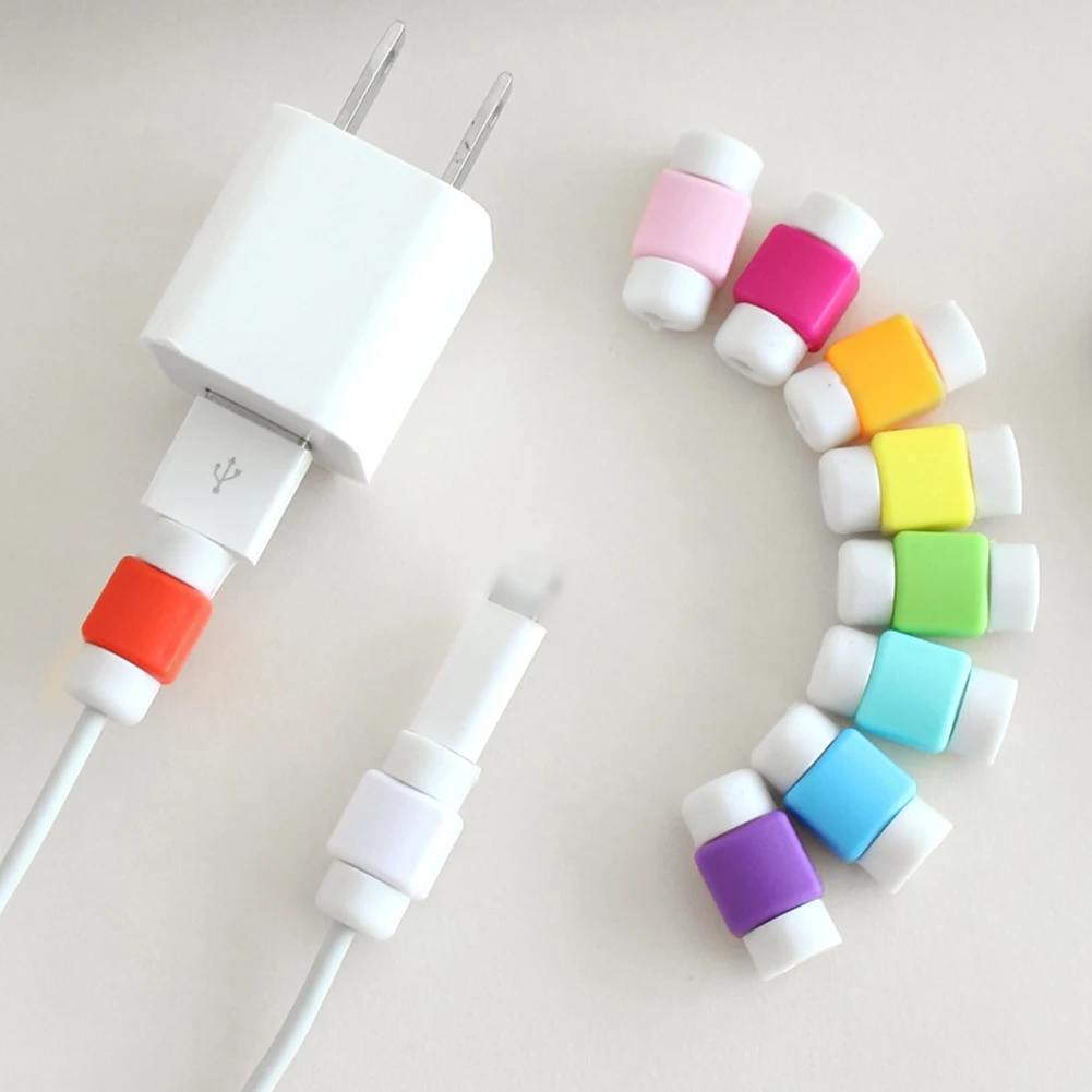 Pretty Useful 5 pieces Charging Wire Protect for Apple Pro Air iphone Charger Cable Saver Protector | Мобильные телефоны и