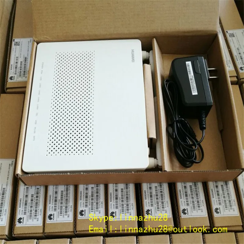 Оригинальный Huawei HG8546M GPON терминал ONU режим маршрута HGU 4 lan порта + 1 телефон Wi Fi