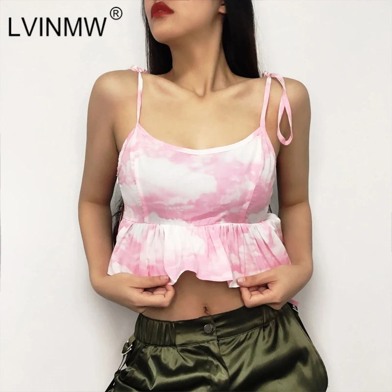 LVINMW сексуальные кружевные топы с бантом вырезом лодочкой принтом рюшами 2019