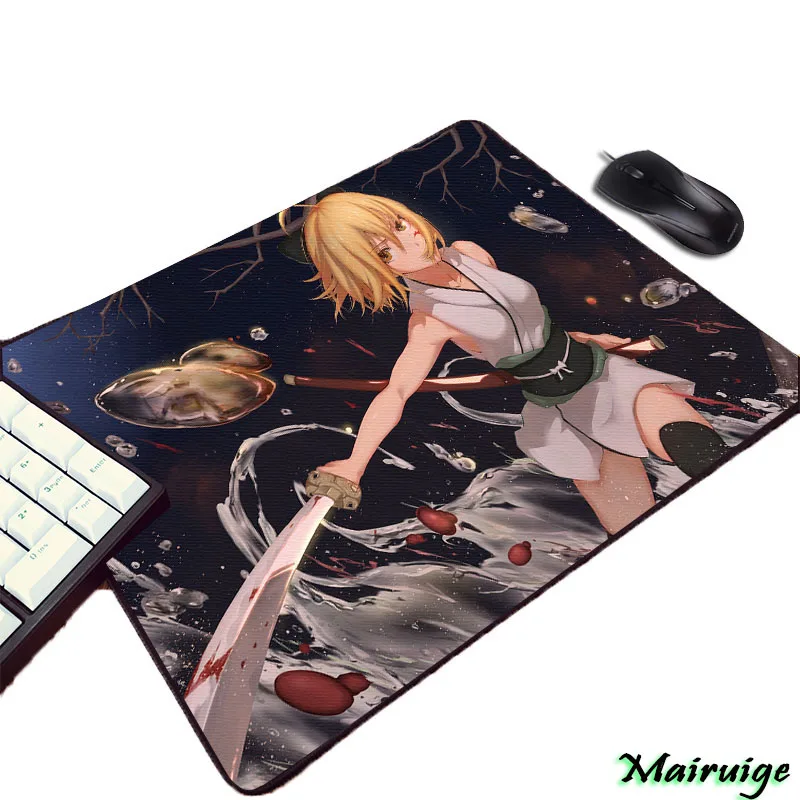 Mairuige KOHA-ACE EX Okita Souji Аниме Девушки шаблон Мини ПК игровой коврик для мыши Fate/stay Night Grand Order игровой плеер Настольный коврик