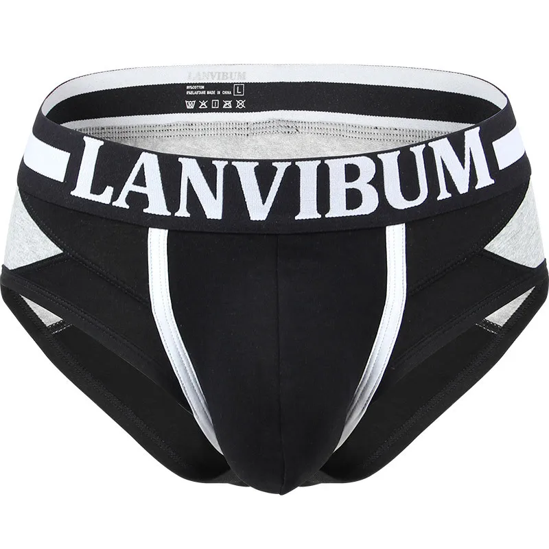 Мужское сексуальное нижнее белье трусы-брифы для пениса cueca masculina ropa hombre jockstrap