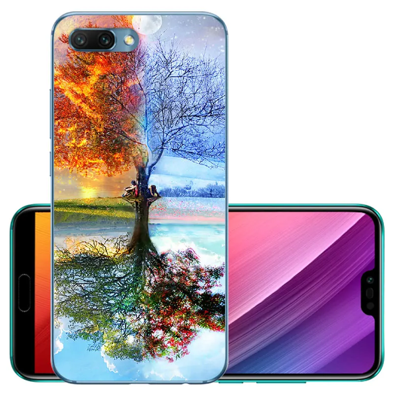 WCS Чехол для huawei Honor 10, чехол для Honor 10, мягкий силиконовый чехол для телефона, защитный чехол для Honor 10i 10 Lite 10 i Funda - Цвет: WCS