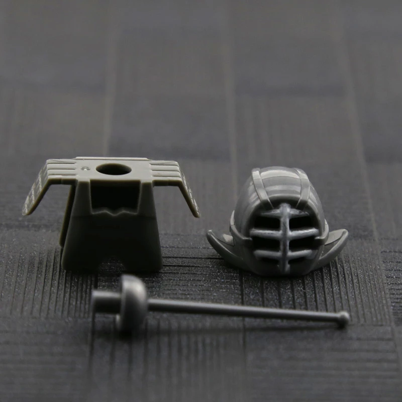 4 шт./лот 2018 Новая серия MOC ограждения блок DIY блоки кирпичи про меч воина Шлем