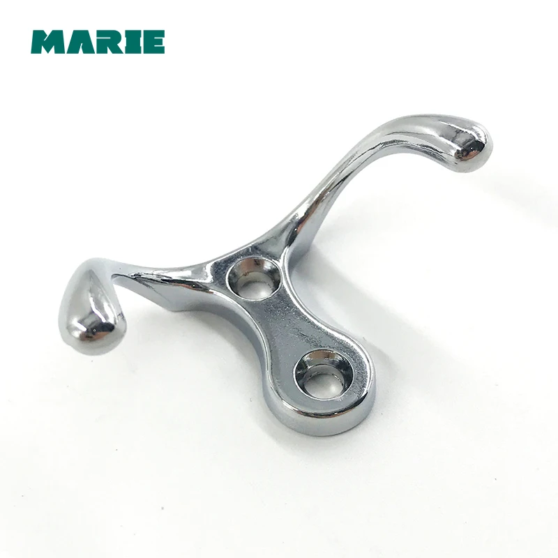 Настенные крючки для одежды из цинкового сплава одиночная вешалка полотенец и