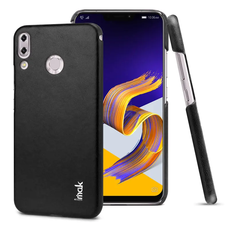 IMAK Ruiyi Series Luxury Skin PU Leather Case for Asus Zenfone 5 (ZE620KL) / 5Z (ZS620KL) Hard PC Back Cover Cases Quality |