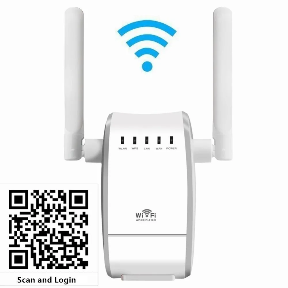 Беспроводной N 300mbps Wi Fi расширитель диапазона беспроводной