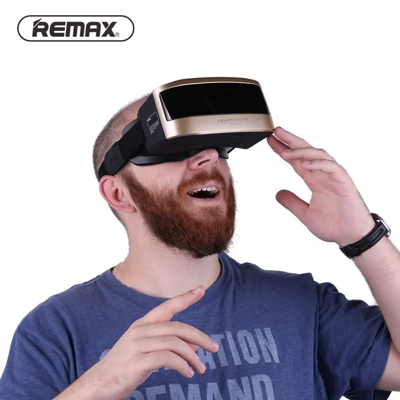 Оригинальный remax VR стекло es все в одном Виртуальная реальность стеклянная