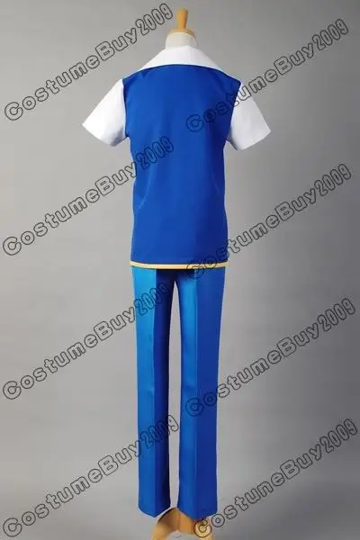 Костюм для косплея Pokemon GO Ash Ketchum Satoshi Сезон 1 костюм на Хэллоуин|cosplay costume|halloween