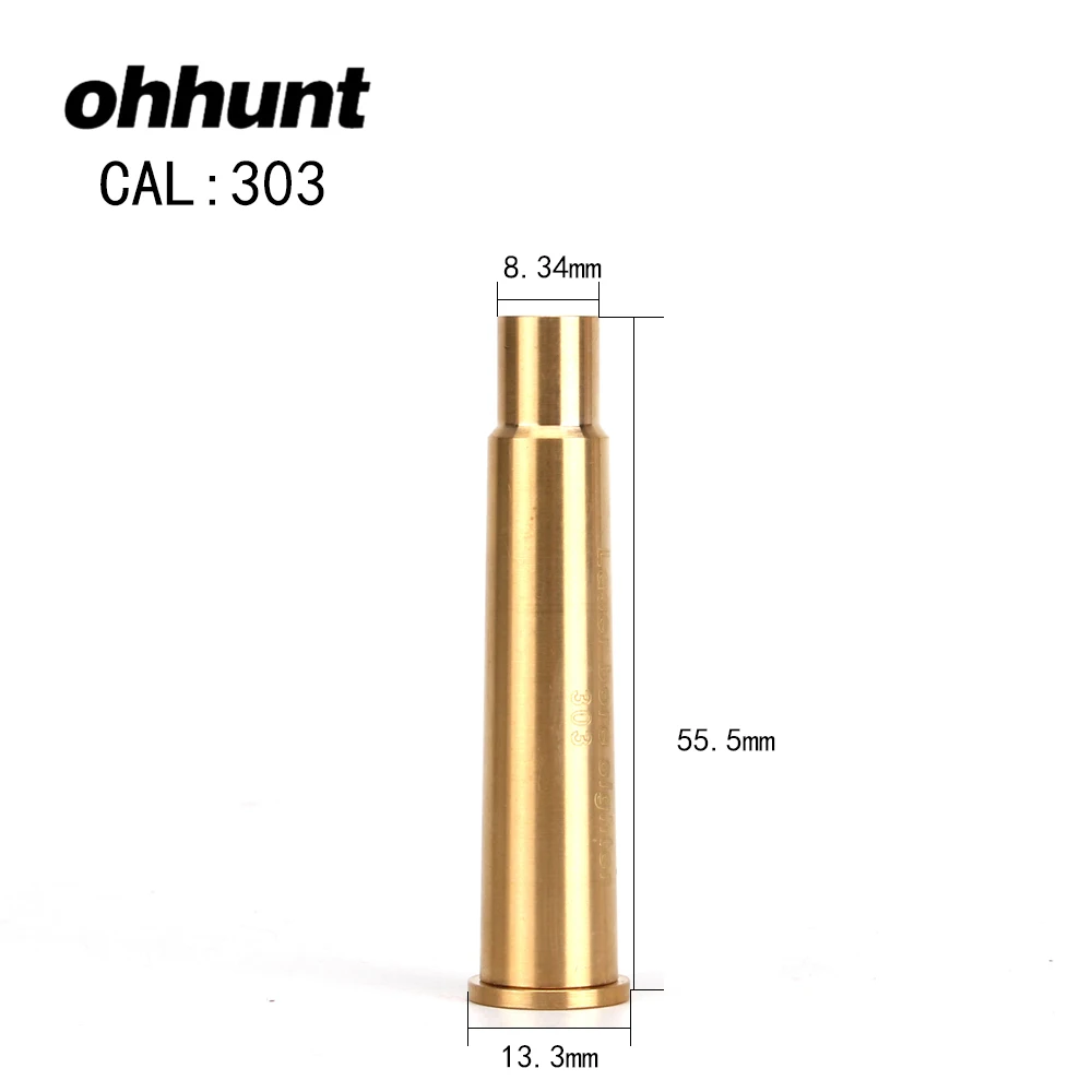 Картридж ohhunt CAL 303 Красный лазерный прицел для охотничьей винтовки|red laser bore