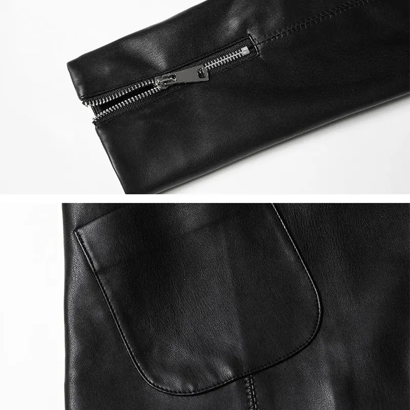 

2021 Spring Coat Women Genuine Leather Sheepskin Real Leather Jacket Women Korean Short Black Jacket Coats Jaqueta Feminina 951