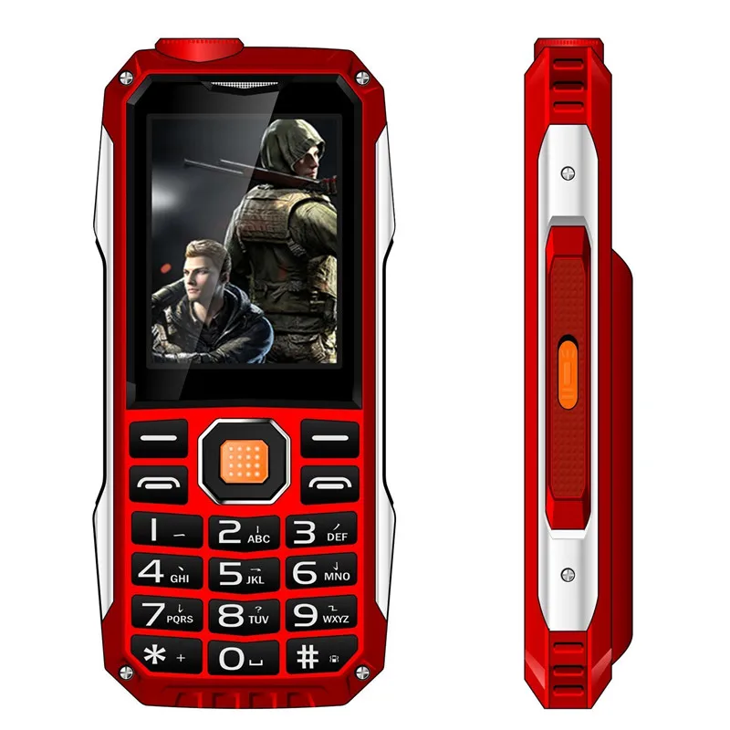 Мобильный телефон Kuh T998 прочный Mp3 Mp4 внешний аккумулятор Bluetooth 3 0 фонарик Fm