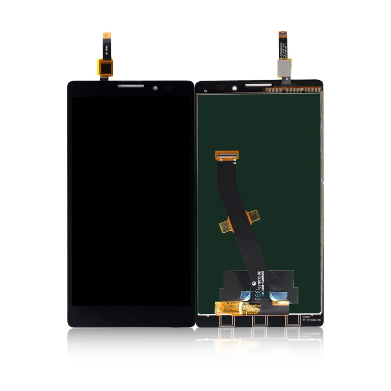 10 шт./лот для Lenovo VIBE Z K910 ЖК экран + сенсорный дигитайзер в сборе черный Бесплатная