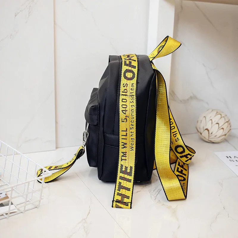 WEIXIER brand preppy style letter panelled women backpack girl schoolbag ladies small travel bag student school backpacks V2-28 | Багаж и