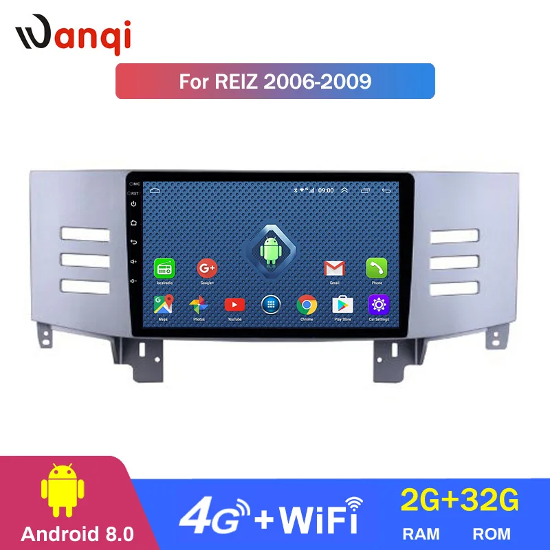 4G Lte All Netcom Android 9 1 Автомобильная Мультимедийная система стерео навигация GPS плеер