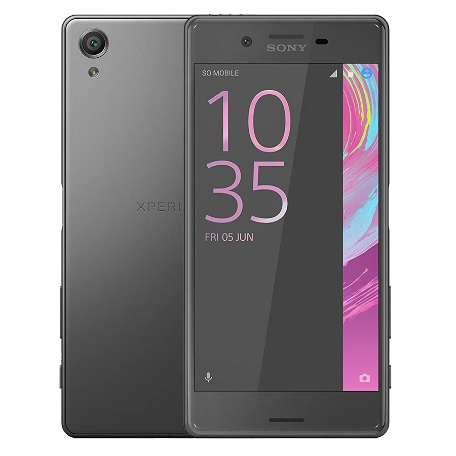 Мобильный телефон sony Xperia X F5121, 3 Гб ОЗУ, 32 Гб ПЗУ, 5,0 дюймов, Android, шестиядерный, камера 23 МП, 2600 мА/ч, с одной sim-картой
