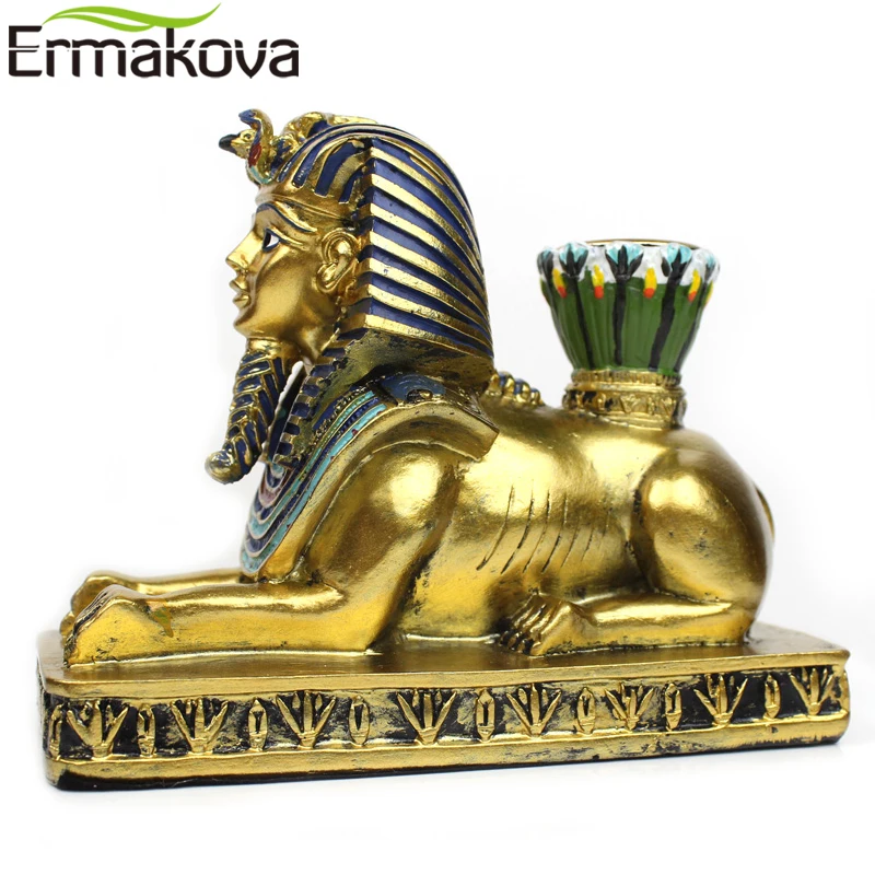 Подсвечник ERMAKOVA подсвечник из смолы Египет Бог Анубиса древний Египетский