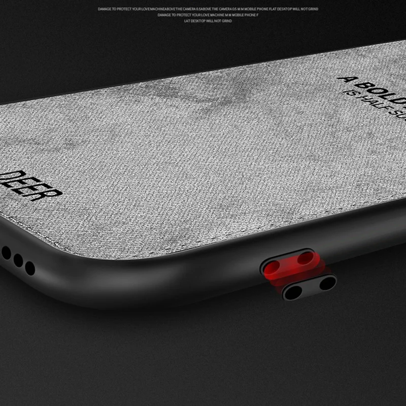 Мягкий чехол для телефона из ТПУ с рельефным рисунком оленя iPhone 7 Защитная пленка