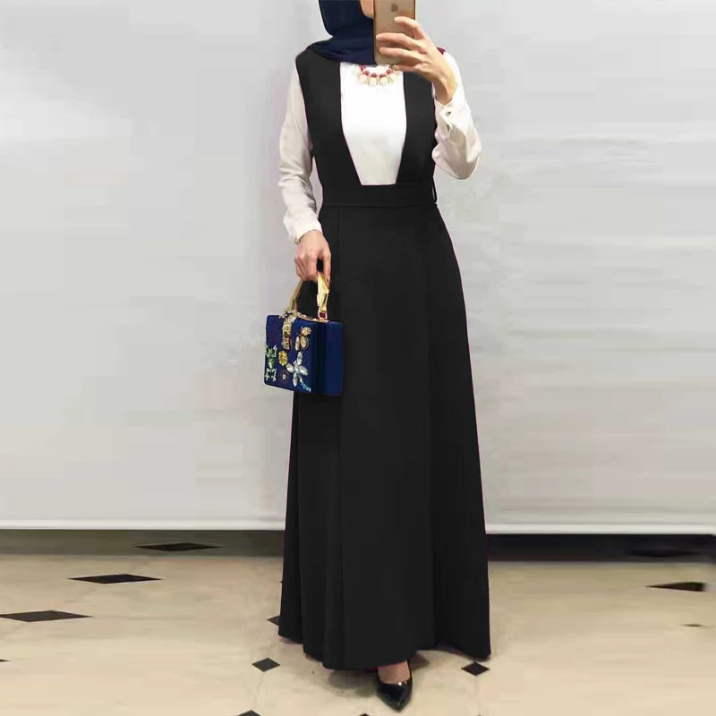 Vestidos арабское Elegantes Лето Абаи мусульманских Кафтан Дубай Ислам кафтан платье на