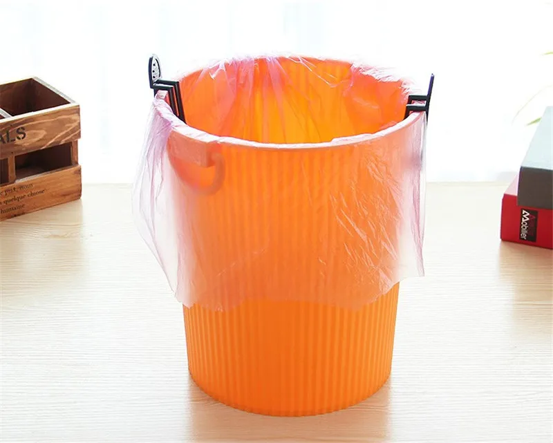 10 шт./лот практичный зажим для мусорного бака пластиковый пакета фиксированный