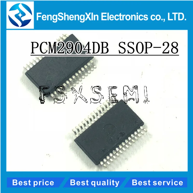 5 шт./лот PCM2904DB PCM2904 SSOP 28 стерео аудио кодек с USB интерфейсом один аналоговый