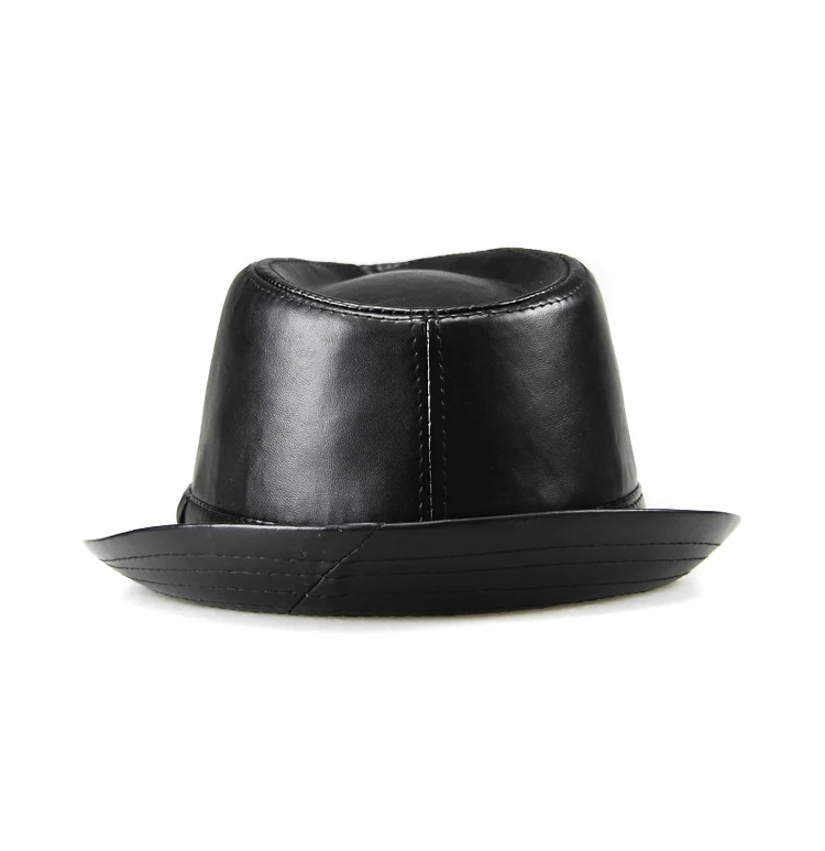 Новинка Ограниченная серия Cappelli Cappello Chapeau Homme Haisum Модные Мужские фетровые шляпы из искусственной кожи винтажные шляпы в стиле джаз хип-хоп Trilby Cs33