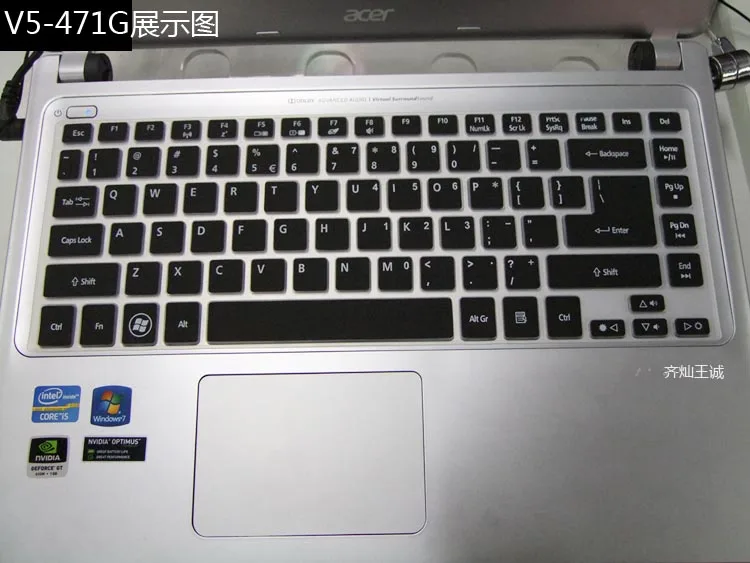 Силиконовый защитный чехол для клавиатуры Acer Timeline 4830T 3830T Aspire 4755G с защитой кожи T G