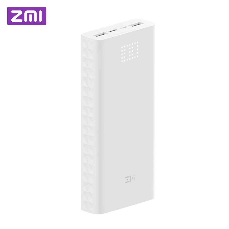 ZMI QB822/QB821 Powerbank 20000 мАч 27 Вт QC3.0 Быстрая зарядка Dual USB Power Bank для iPhone iPad Samsung Huawei |