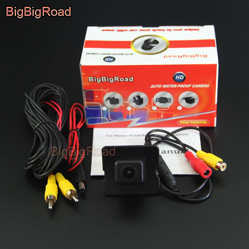 BigBigRoad Автомобильная камера заднего вида для Mercedes Benz M ML W164 / R W251 2006 2007 2008 2009 2010 2011 2012