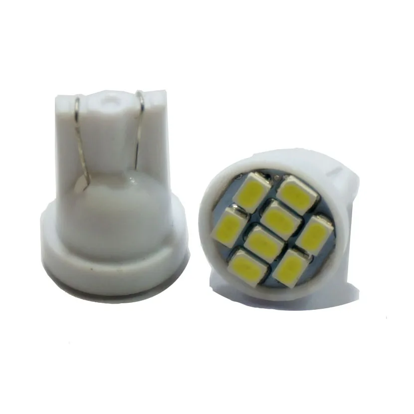 AORUNYEBAO 500X Белый светодиод T10 8 smd 1206 3020 светодиодов W5W 194 168 192 501 автомобильные
