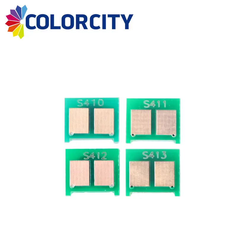 1 комплект CE410A-CE413A совместимый картридж чип для HP LaserJet Enterprise 300 цветов M351 M375nw 400 M451nw