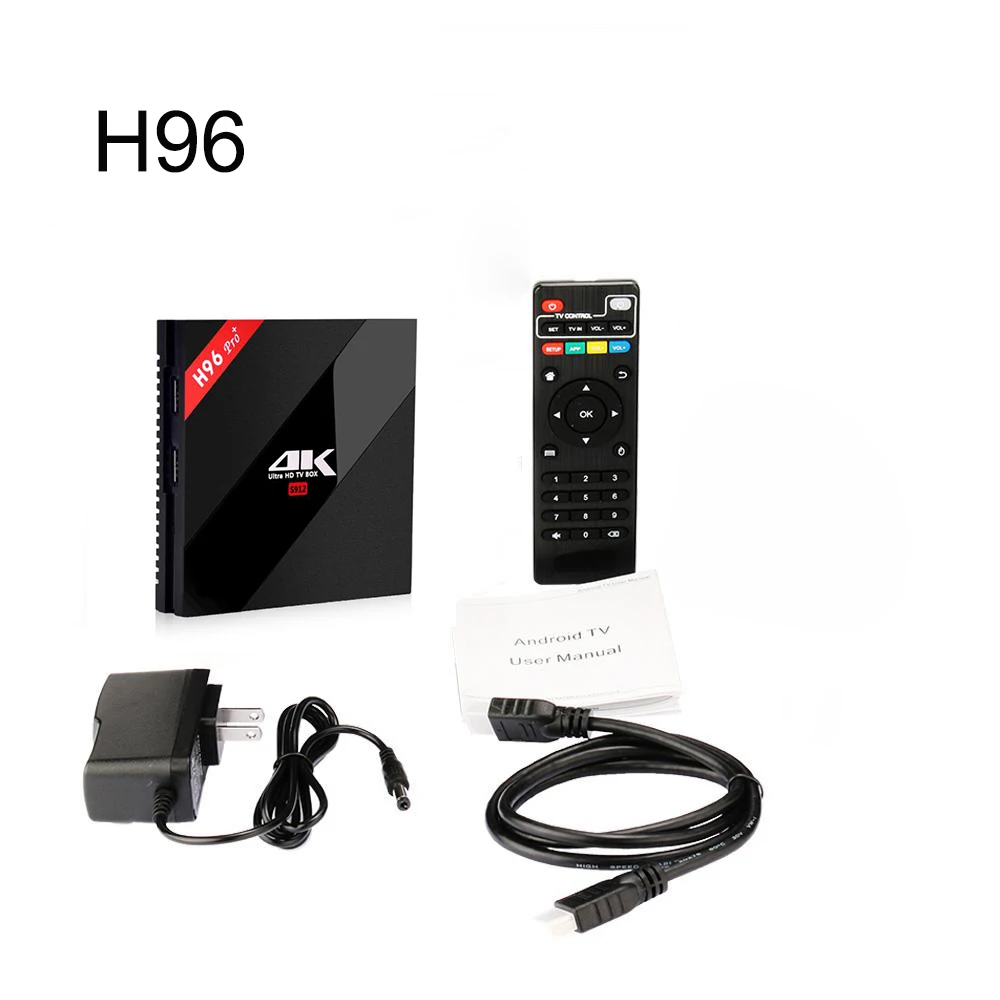 H96 Pro Plus Android 7 1 ТВ приставка Amlogic S912 Восьмиядерный медиаплеер Gbit LAN 5G WiFi BT4.1 3G 32G 2018|tv