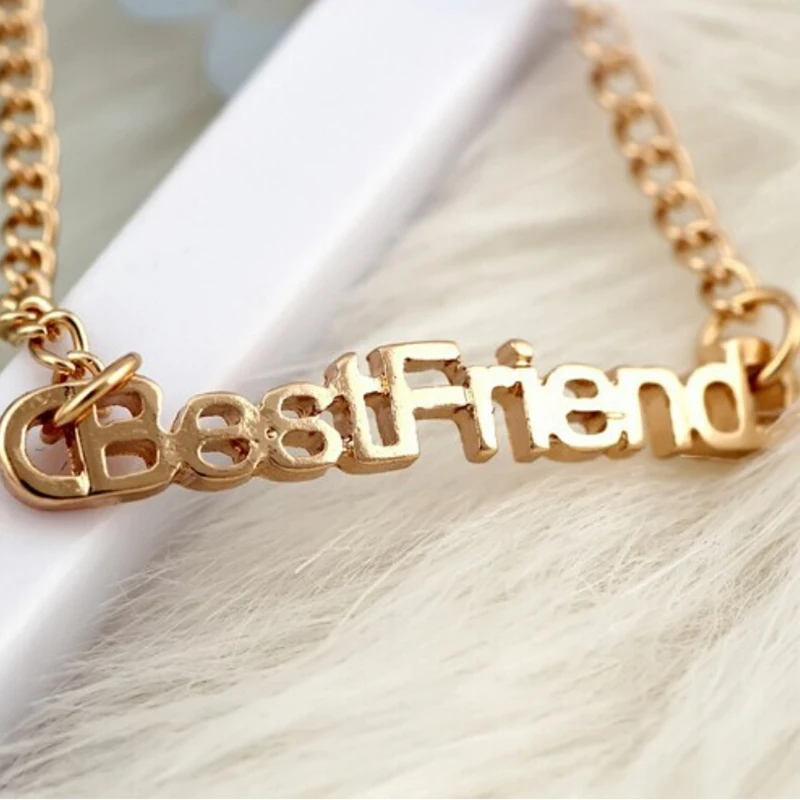 1 шт. женский браслет с надписью Best Friends Forever | Украшения и аксессуары