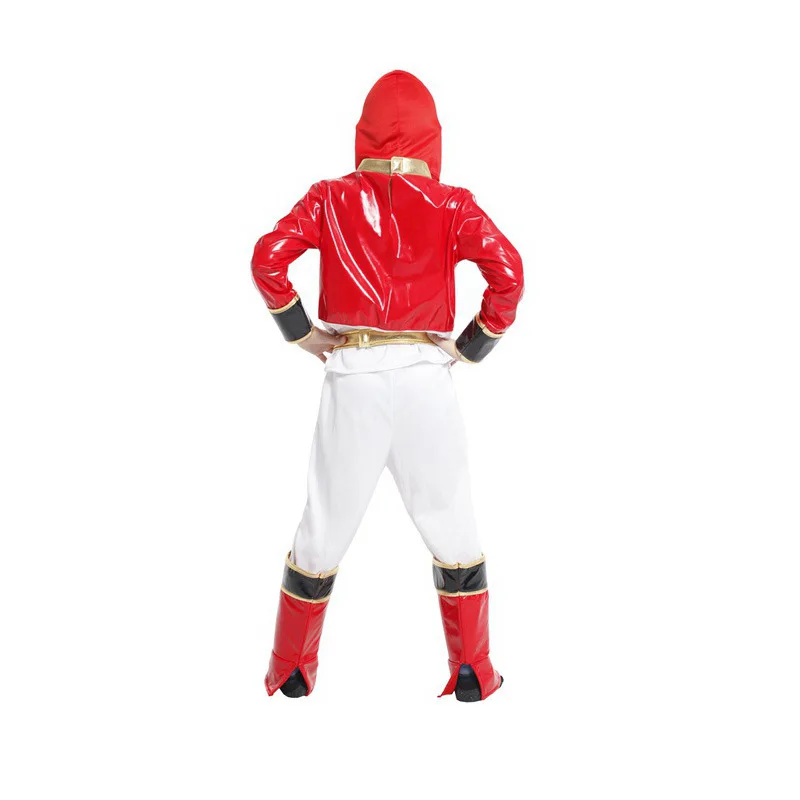 Детский костюм для косплея из аниме команда агентов синий/красный 2 цвета|halloween