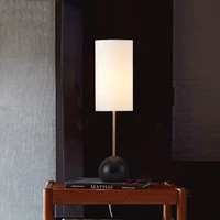 sgrow creative fabric lampshade table lamp european iron base desk light for bedroom living room study lampara lighting fixtures