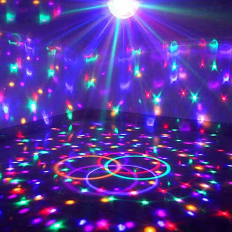 Дистанционный Rgb Led хрустальный магический шар сценический светильник
