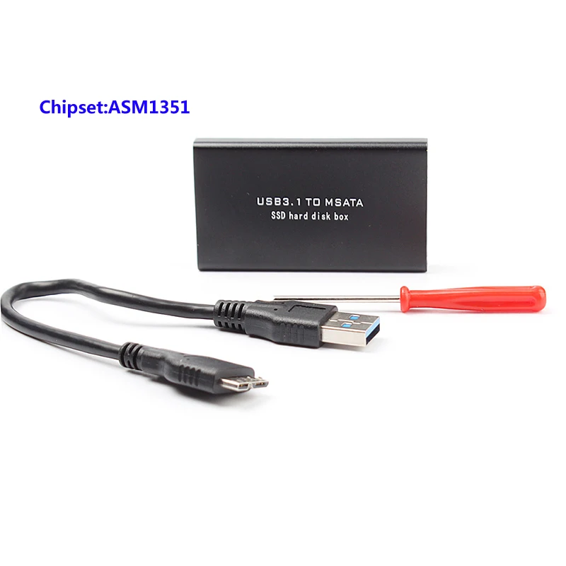 Корпус для жесткого диска ASM1351 USB 3 1 Type A на MSATA|enclosure box|enclosure ip66enclosure case |